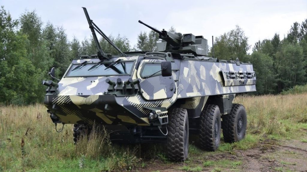 Panservognen Patria 6x6. Foto: Patria