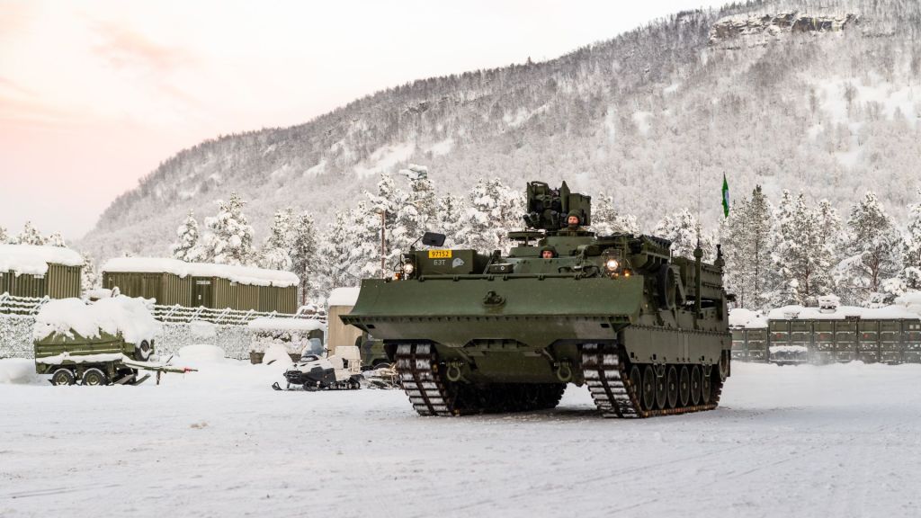 Wisent 2 bergingspanservogn tilhørende Paserbataljonen på
Setermoen. Foto: Øivind Baardsen / Forsvaret