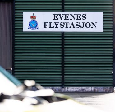 Det nye antidronesystemet ble installert på Evenes og tatt i bruk tidligere i mars. Foto: Johannes Bærhaugen / Forsvaret