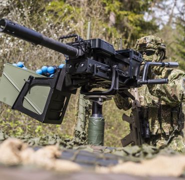 En rekke land har kjøpt den automatiske granatkasteren som ble utviklet av den tyske våpenprodusenten Heckler & Koch tidlig på 1990-tallet. Foto: Heckler & Koch