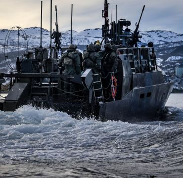 Målet er å utvikle en kapasitet som gir bedre hastighet, utholdenhet, overlevelsesevne og manøvrering enn dagens fartøyer. Foto: Finn Stainer-Hutchins