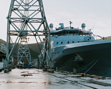 Fartøyene utrustes for kjemisk kollektiv CBRN-beskyttelse (Chemical Biologic, Radiation and Nuclear)